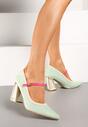 Pantofi cu toc Linnelea Verde deschis