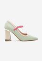 Pantofi cu toc Linnelea Verde deschis