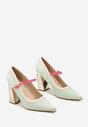 Pantofi cu toc Linnelea Verde deschis