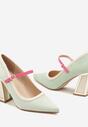 Pantofi cu toc Linnelea Verde deschis