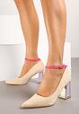 Pantofi cu toc Lannethe Bej