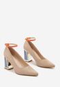 Pantofi cu toc Lannethe Bej