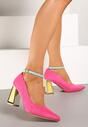 Pantofi cu toc Lannethe Fucsia
