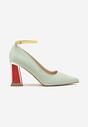 Pantofi cu toc Lannethe Verde deschis