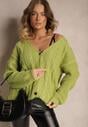 Cardigan Linnalira Verde deschis