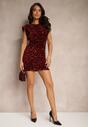 Rochie Ceazia Bordo