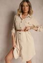 Rochie Esaviona Bej