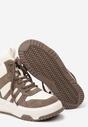 Sneakers Noradwen Bej cu maro