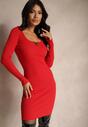 Rochie Delarinea Roșie