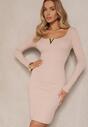 Rochie Delarinea Bej