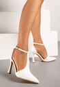 Pantofi stiletto Nelisia Albi