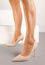 Pantofi stiletto Galadi Bej