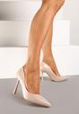 Pantofi stiletto Galadi Bej