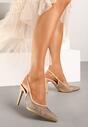 Pantofi stiletto Sanaraia Bej