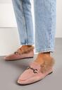 Mocasini Sanindra Roz deschis