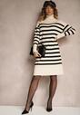 Rochie Gesalttia Crem cu negru