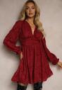 Rochie Semialora Bordo