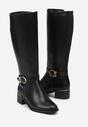 Cizme Semirose Negre