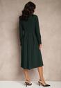 Rochie Temivara Verde închis