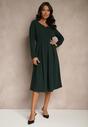 Rochie Temivara Verde închis