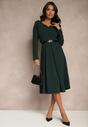 Rochie Temivara Verde închis