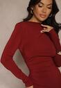 Rochie Nalindrae Bordo