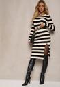 Rochie Naliria Crem cu negru