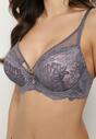 Sutien Temorina Gri cu roz