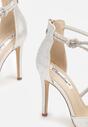 Pantofi stiletto Alennia Argintii