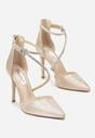 Pantofi stiletto Alennia Aurii