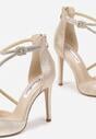 Pantofi stiletto Alennia Aurii
