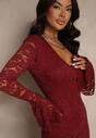 Rochie Hannalis Bordo