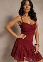 Rochie Nelfedi Bordo