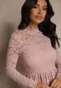 Rochie Delidra Roz