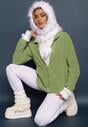 Zielony Casualowy Polar Dannira