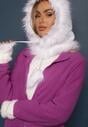 Fioletowy Casualowy Polar Dannira