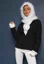 Czarny Casualowy Polar Dannira