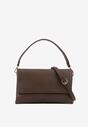 Brązowa Torebka na Ramię z Dodatkowym Długim Paskiem Selathra
