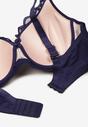 Sutien Neloris Bleumarin cu roz
