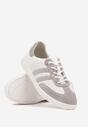 Sneakers Enelis Gri cu alb