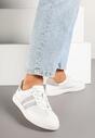 Sneakers Enelis Alb cu gri