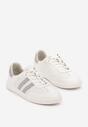 Sneakers Enelis Alb cu gri