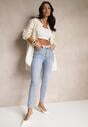 Jasnoniebieskie Jeansy Slim Push-Up Nelmi