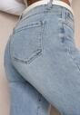 Jasnoniebieskie Jeansy High Waist Regular Fit Felindor