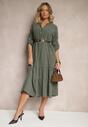 Rochie Arivin Verde închis