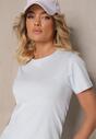 Jasnoniebieski Casualowy Bawełniany T-shirt Rivali