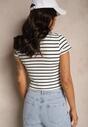 T-shirt Eviola Albastru cu alb