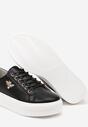 Sneakers Alb cu negru