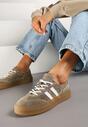 Sneakers Alotia Bej închis