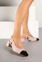 Pantofi cu toc Dorirena Roz